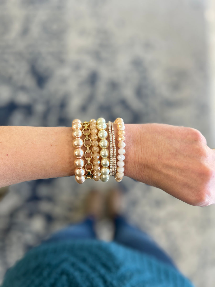 Golden Hour Bracelet Stack Centered Jewelry