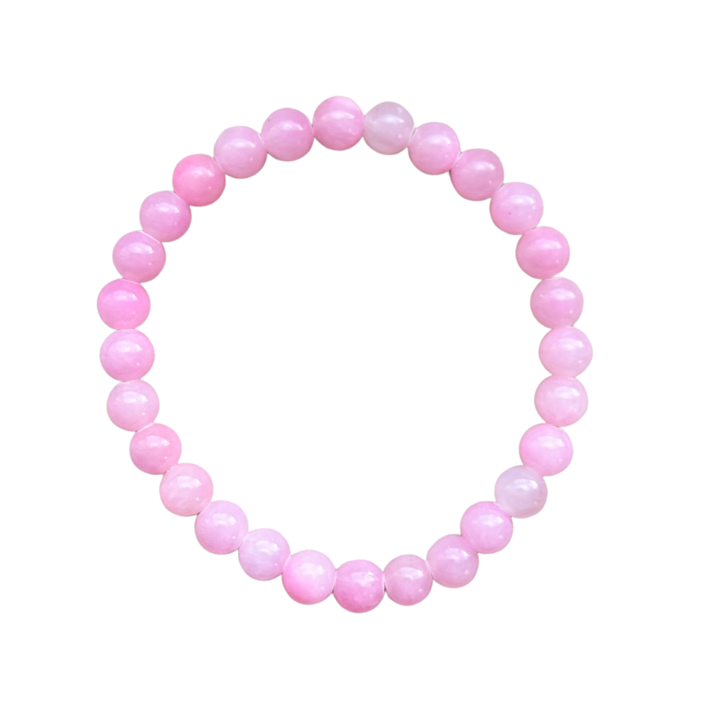 Azalea Pink 6mm Bracelet – Centered Jewelry
