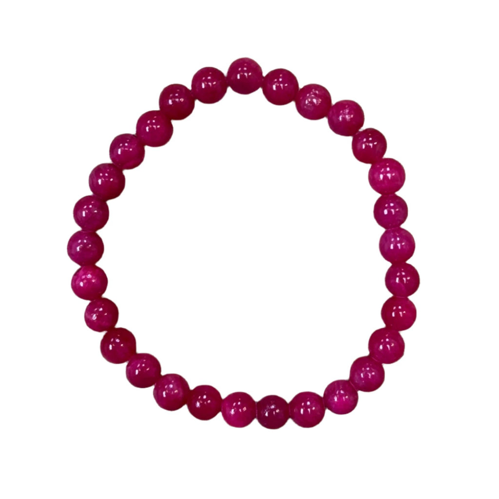 Raspberry Mountain Jade Bracelet – Centered Jewelry