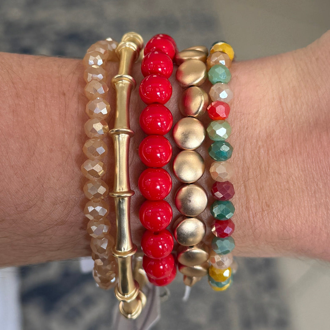 Universal Red Bracelet – Centered Jewelry